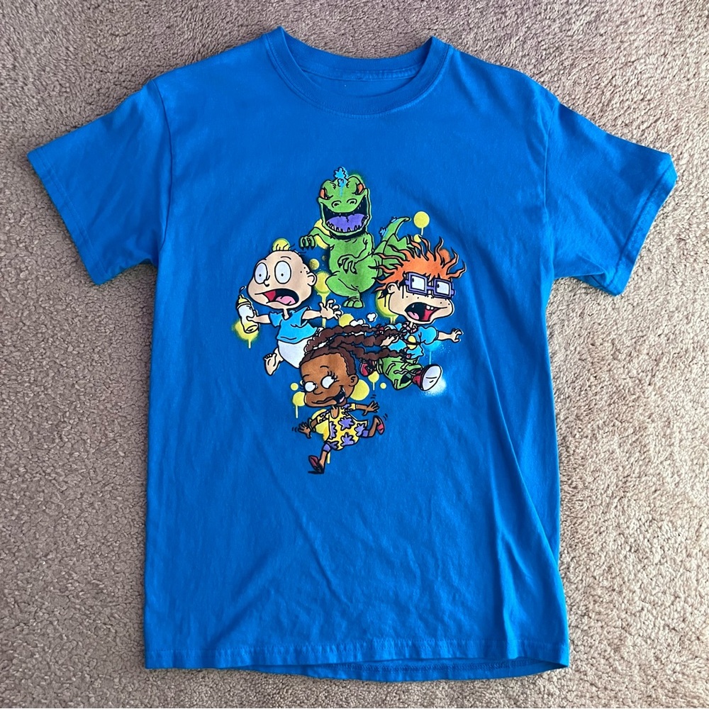 Nickelodeon Rugrats shirt small blue